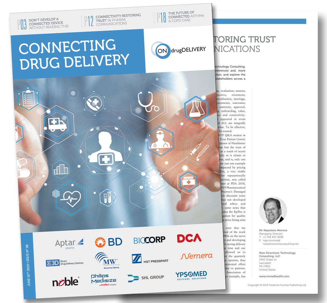 ONdrugDelivery Expert View Article: Beyond Manufacturing